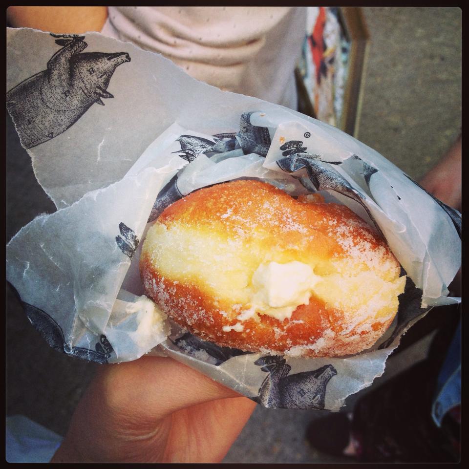 st johns custard doughnut