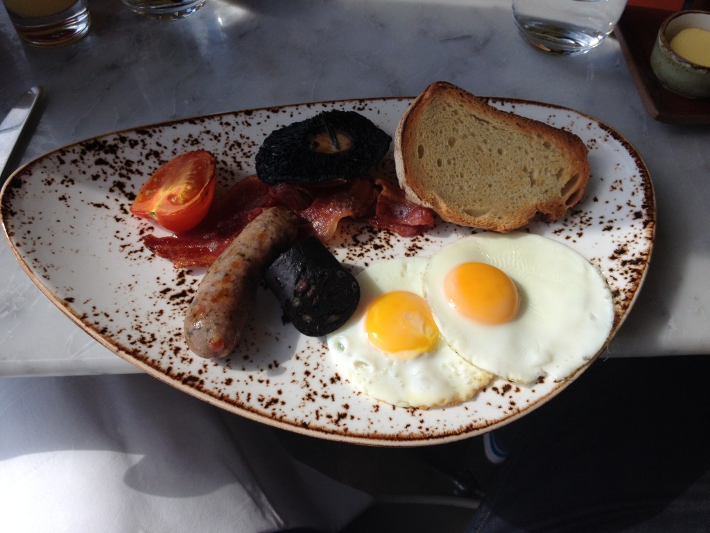 English breakfast Duck & Waffle Emma Rose Tully