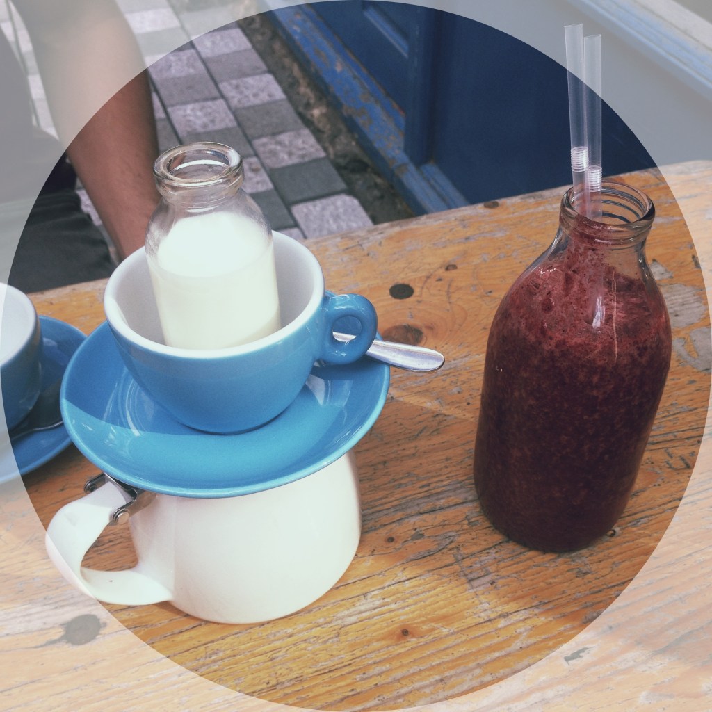 M1lk blogger review tea and smoothie