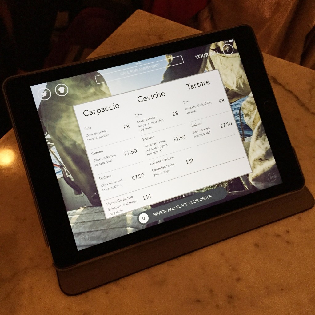 Rex and Mariano iPad