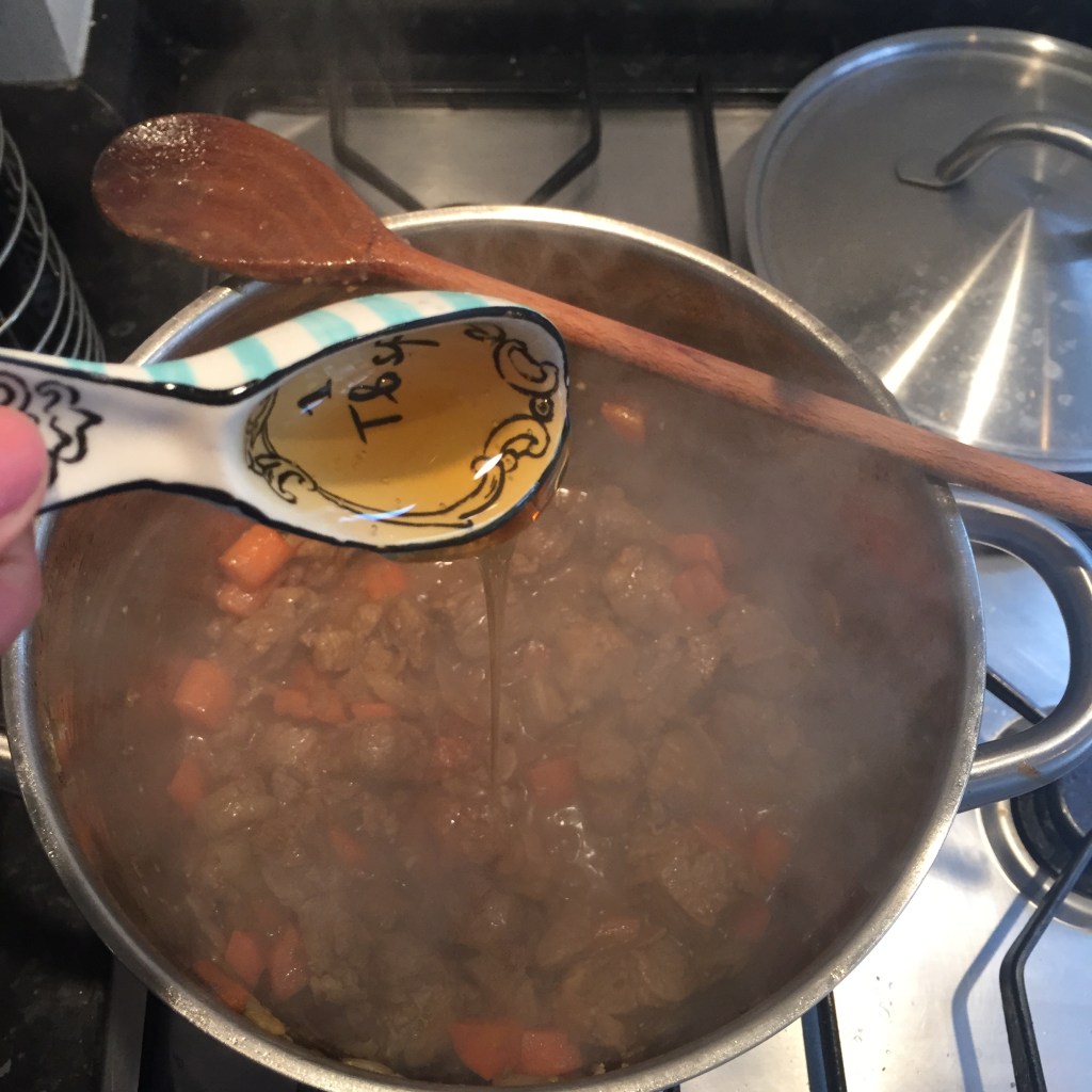Honey lamb tagine