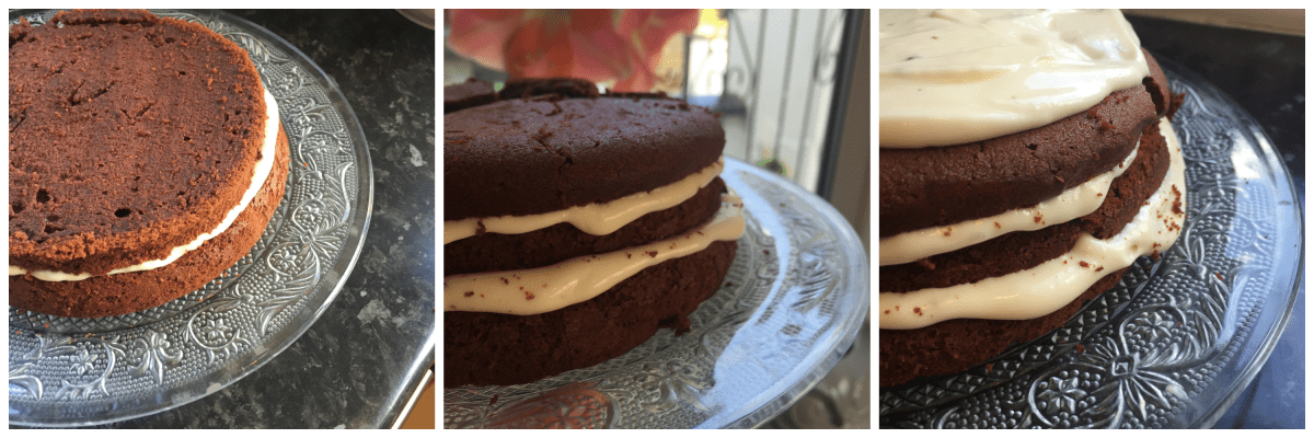 triple layer red velvet cake