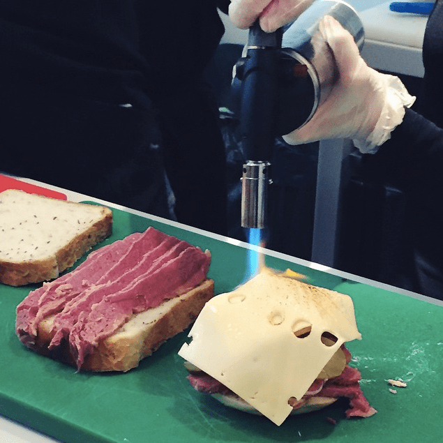 Salt Beef with Cheese