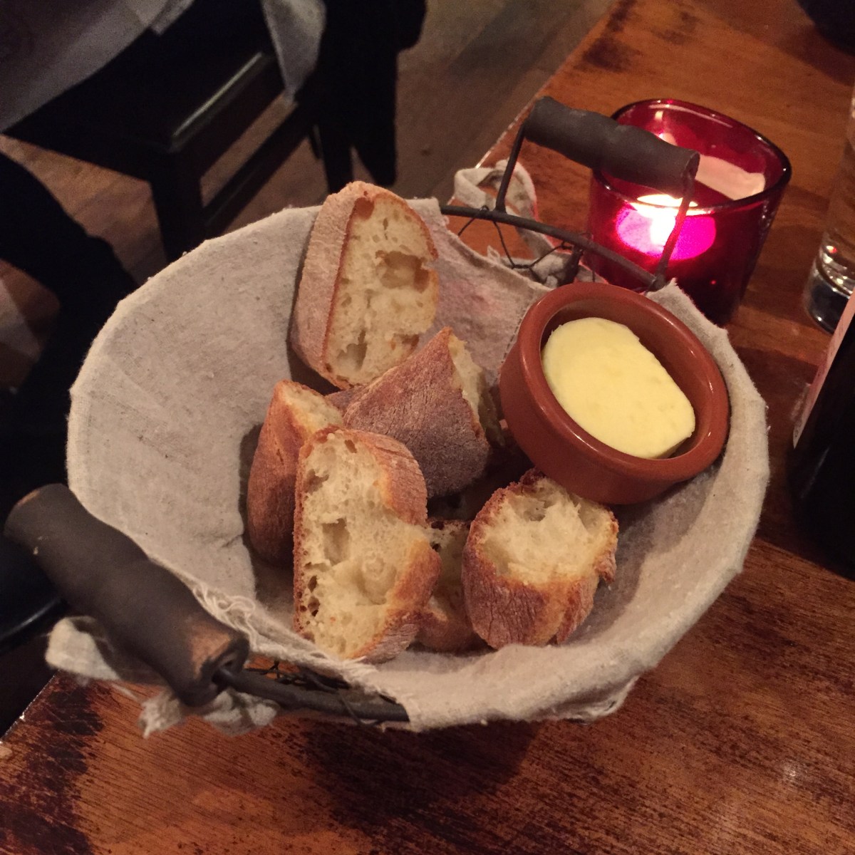 La Bonne Heure Basket of Bread
