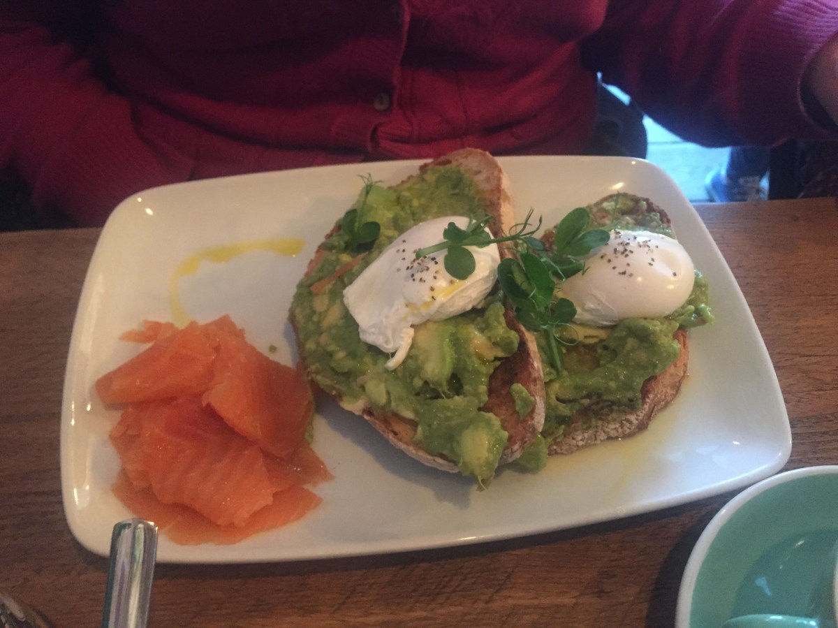 Smashed avocado 