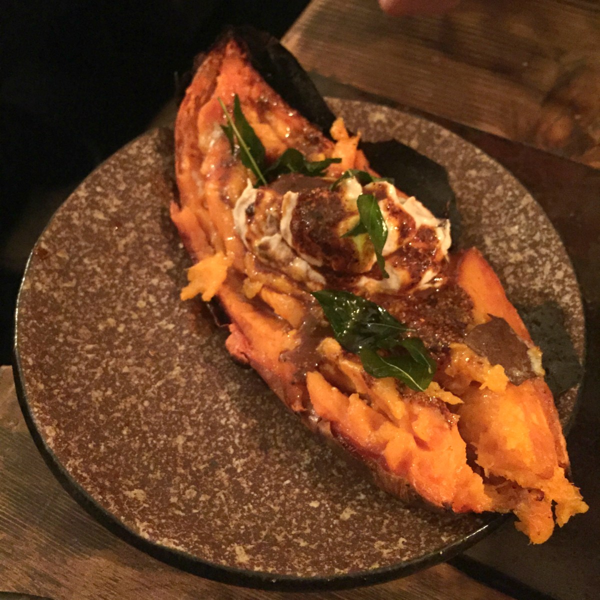 GRILLED SWEET POTATO