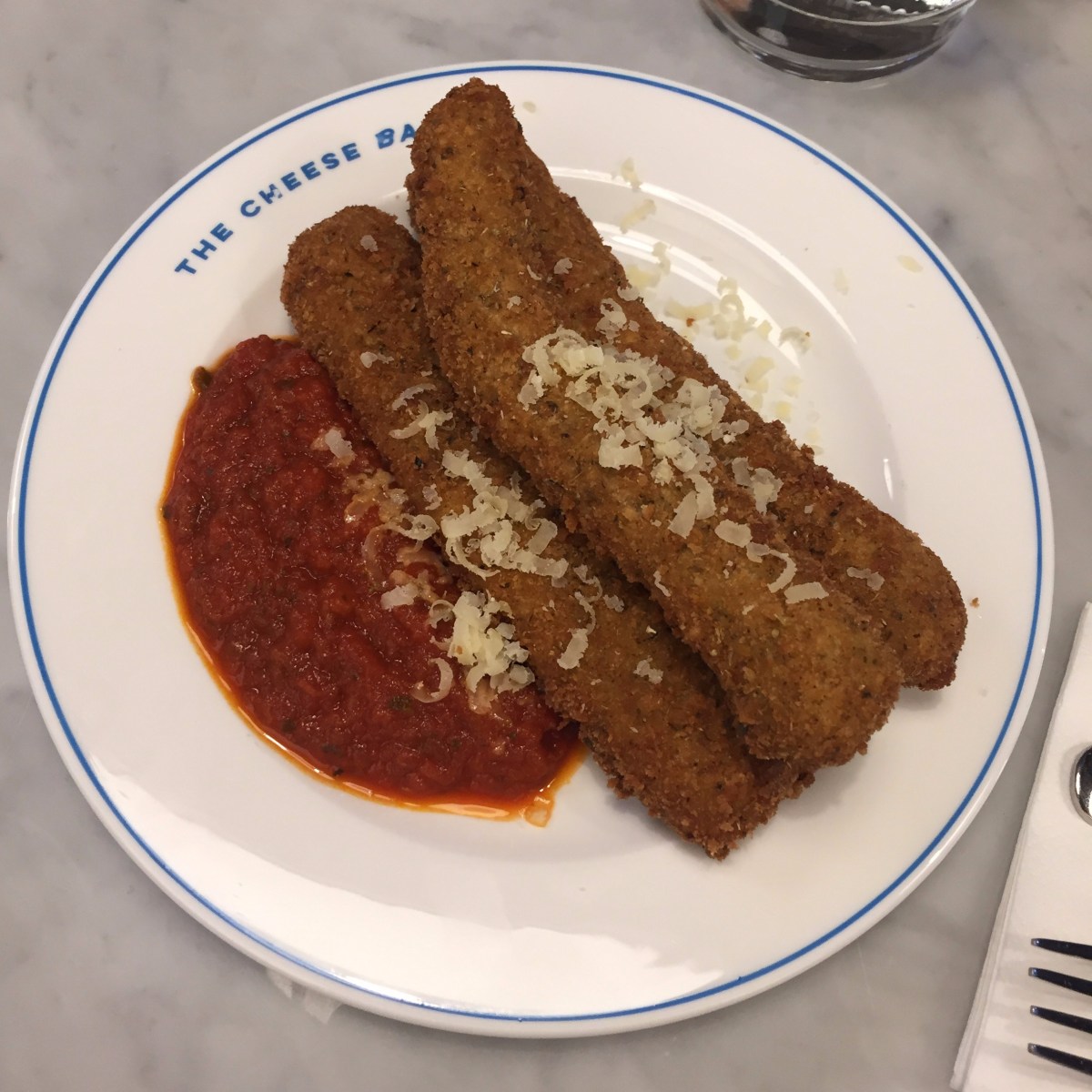 Mozzarella Sticks, Marinara Sauce