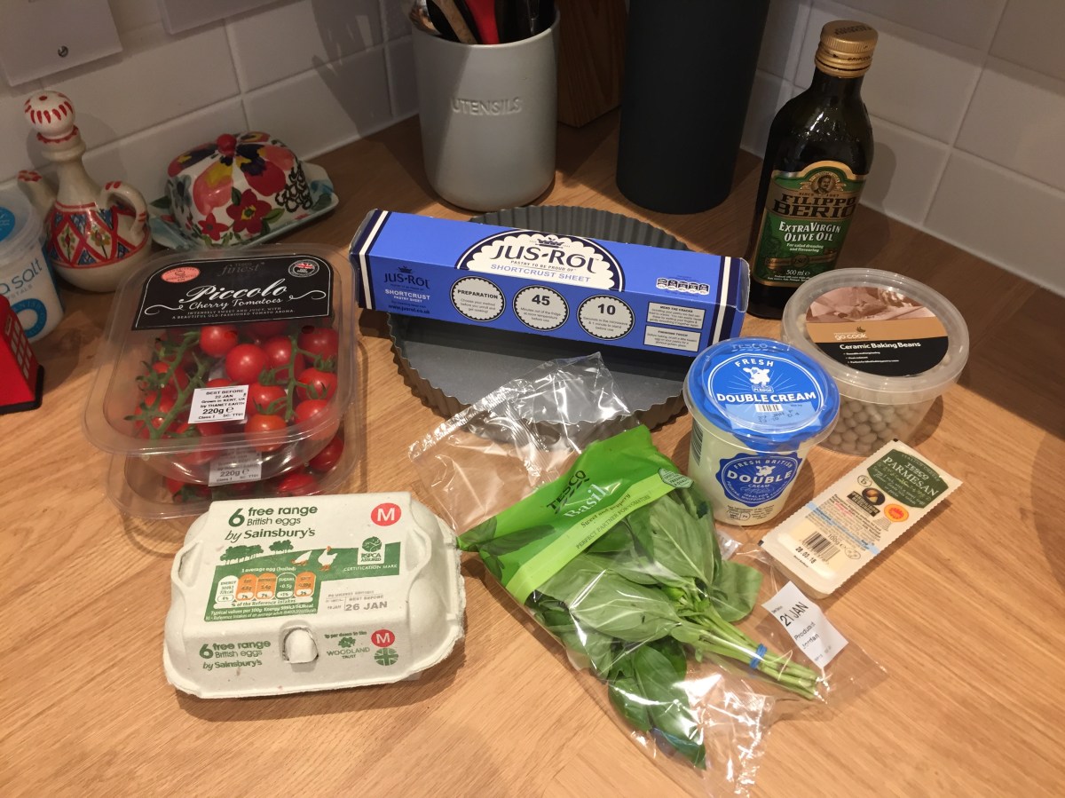 Ingredients jus-rol roasted tomato basil parmesan quiche