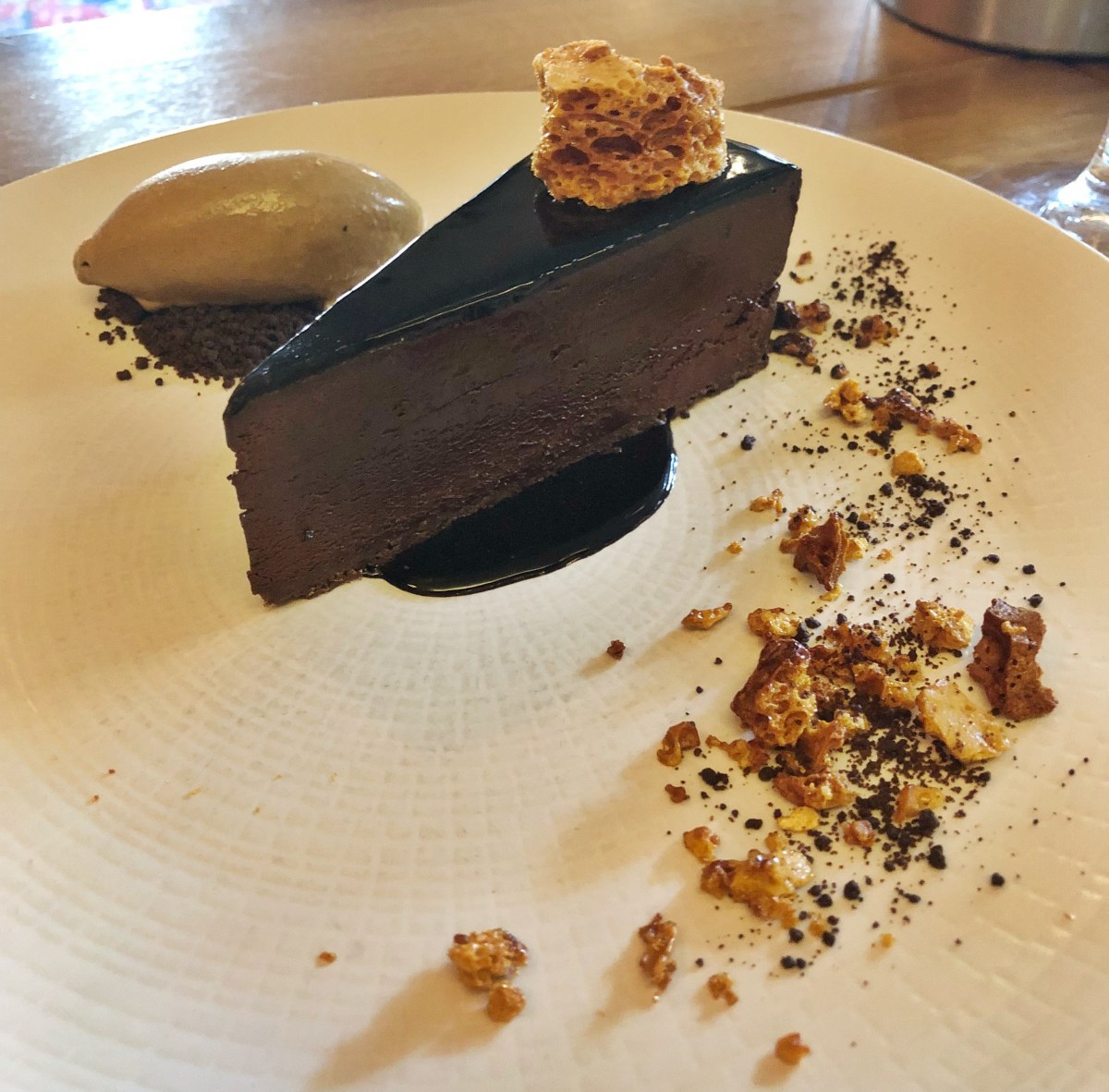 Pump Street Chocolate, marquise, espresso, salted caramel